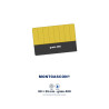 Pad diamant manuel Montgascon® 90 x 55 mm – grain 400 (jaune)
