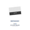 Pad diamant manuel Montgascon® 90 x 55 mm – grain 600 (blanc)