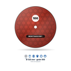 Pad diamant de polissage de sol béton (à sec) Montgascon® Ø 125 mm – grain 100