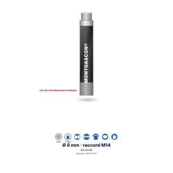 Foret diamant M14 Montgascon® perçage rapide Ø 8 mm avec cire