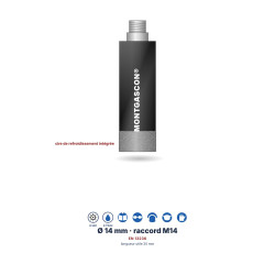 Foret diamant M14 Montgascon® à sec grès cérame et granit Ø 14 mm avec cire