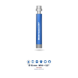 Foret diamant à l'eau Montgascon® carrelage et granit Ø 15 mm – M14 + 1/2"
