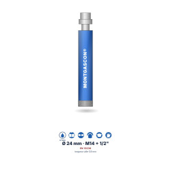 Foret diamant à l'eau Montgascon® carrelage et granit Ø 24 mm – M14 + 1/2"