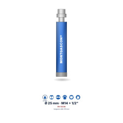 Foret diamant à l'eau Montgascon® carrelage et granit Ø 25 mm – M14 + 1/2"