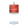 Trépan diamant laser Montgascon® Ø 82 mm – rouge, 4 segments