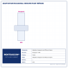 Plan technique coté – Adaptateur Montgascon® hexagonal vers M16 pour trépans