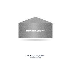 Segment diamant de carottage Montgascon® pour couronnes Ø 92 à 112 mm