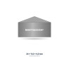 Segment diamant de carottage Montgascon® pour couronnes Ø 142 à 182 mm