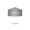 Segment diamant de carottage Montgascon® pour couronnes Ø 272 à 502 mm