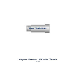 Rallonge Montgascon® 100 mm pour carottier 1 1/4"
